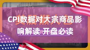 CPI数据对大宗商品影响解读 开盘必读